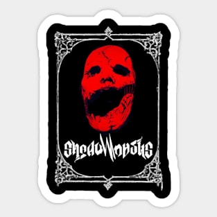 Red Corey Red Angel Sticker